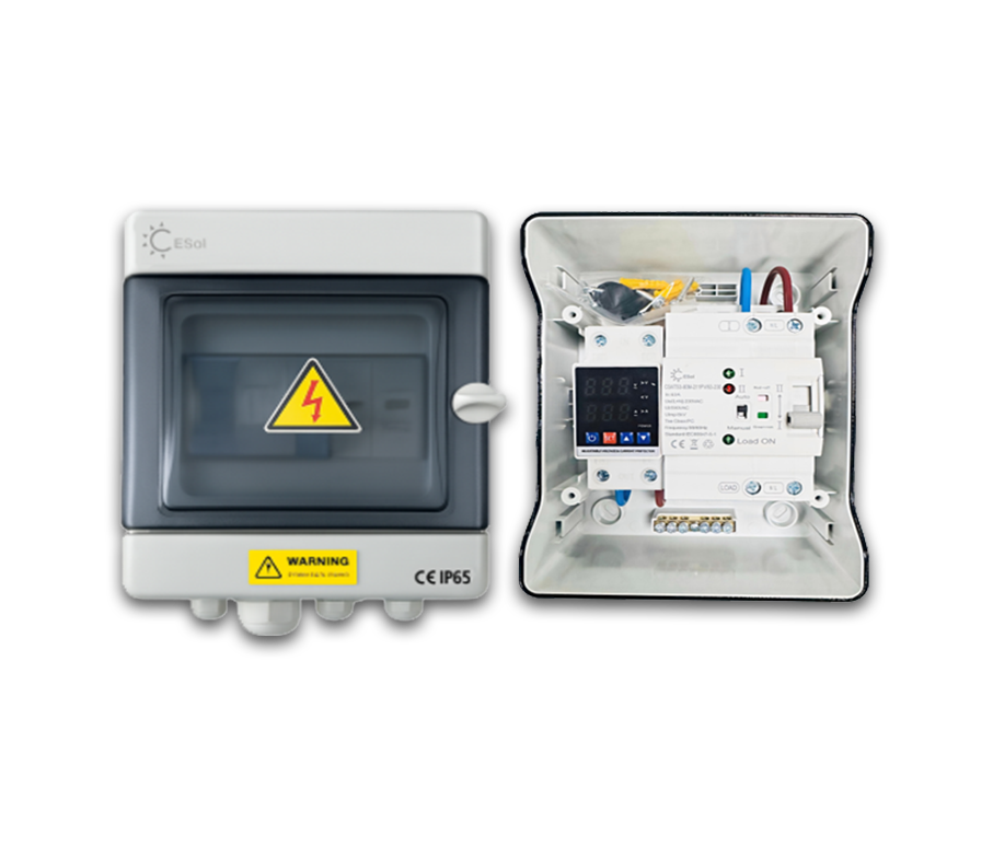 Quadro di protezione sovratensioni con ATS monofase
