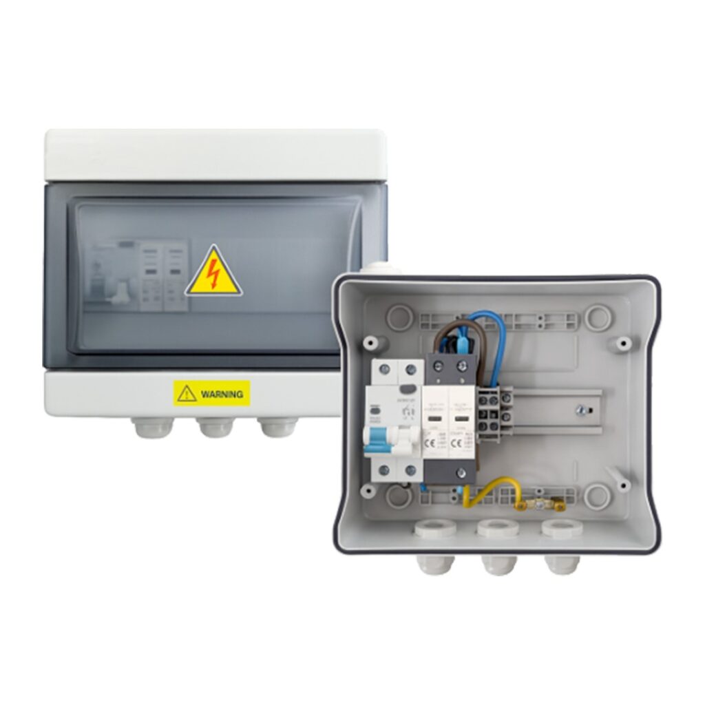 Quadro AC BOX 3kW-4kW Monofase