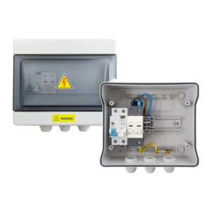 Quadro AC BOX 3kW-4kW Monofase
