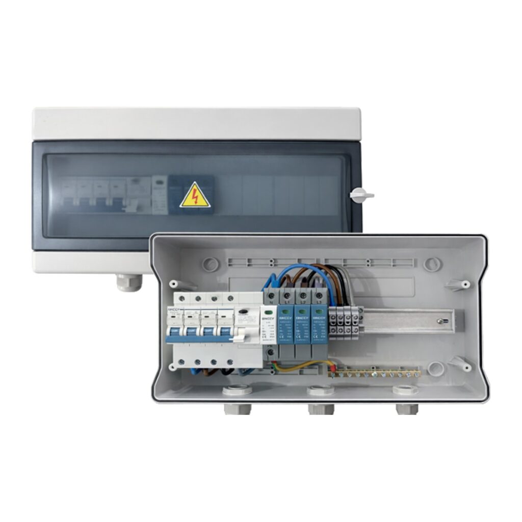 Quadro AC BOX 6kW Trifase