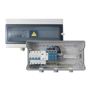 Quadro AC BOX 6kW Trifase