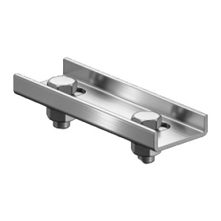 Giunto rapido a "U" rinforzato premontato 100mm