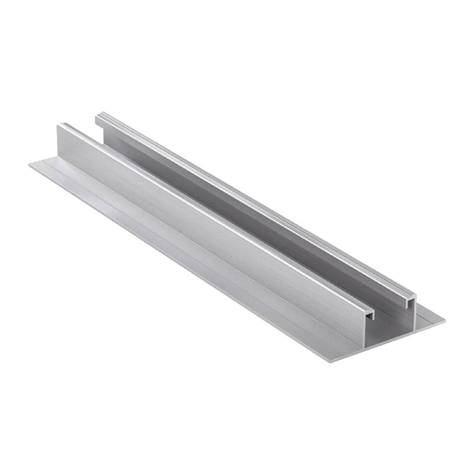 Spezzone profilo strutturale in alluminio per impianti fotovoltaici - Spezzone da 300mm