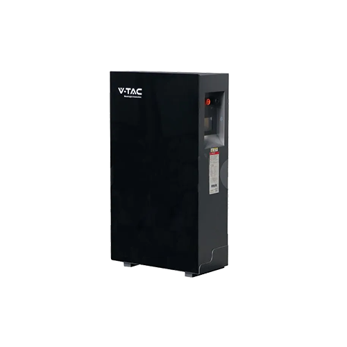 V-TAC Batteria di Accumulo LV 10.24kWh LFP 51.2V 200Ah 100A WiFi Nera CEI 0-21