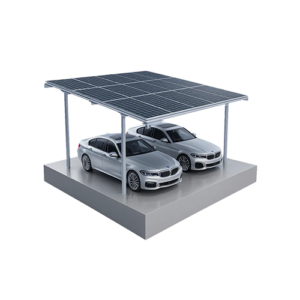 Carport Pensiline Fotovoltaiche in alluminio 2 Posti Auto