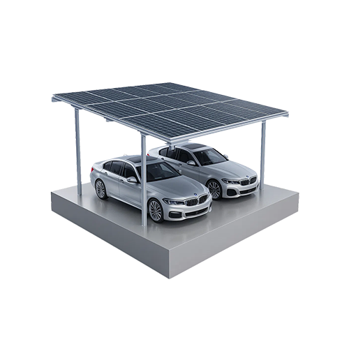 Carport Pensiline Fotovoltaiche in alluminio 2 Posti Auto